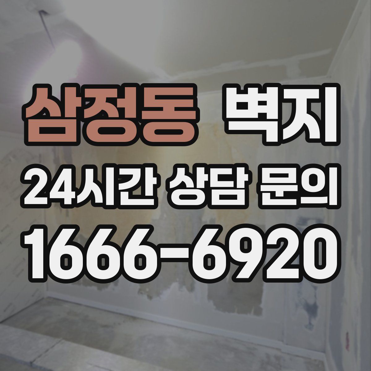 삼정동 벽지