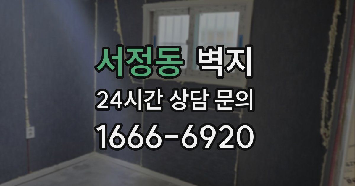 서정동 벽지