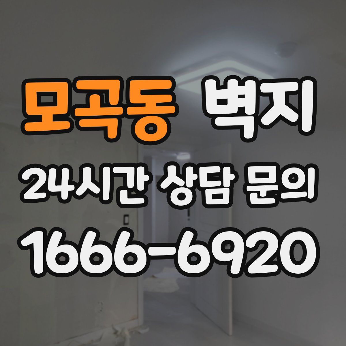 모곡동 벽지