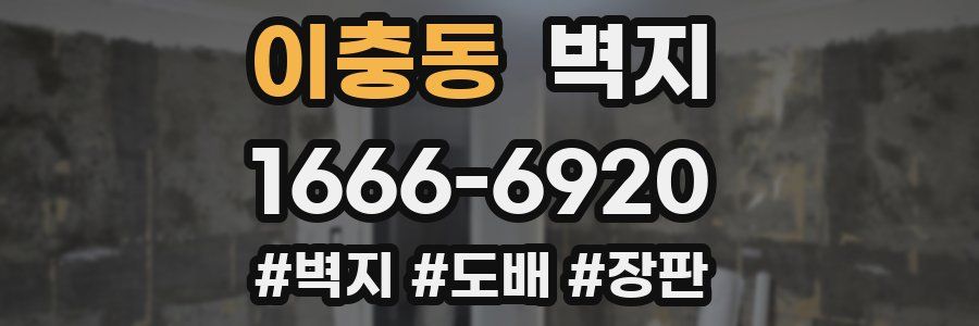 이충동 벽지