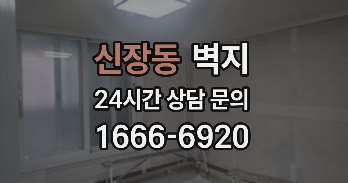 신장동 벽지