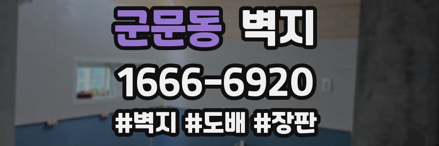 군문동 벽지