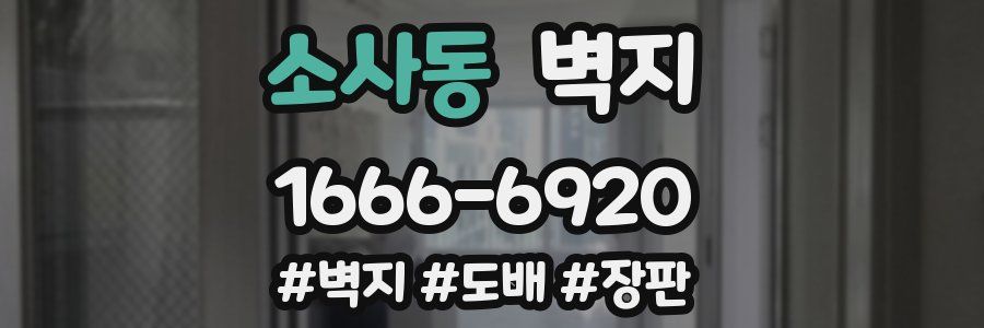 소사동 벽지