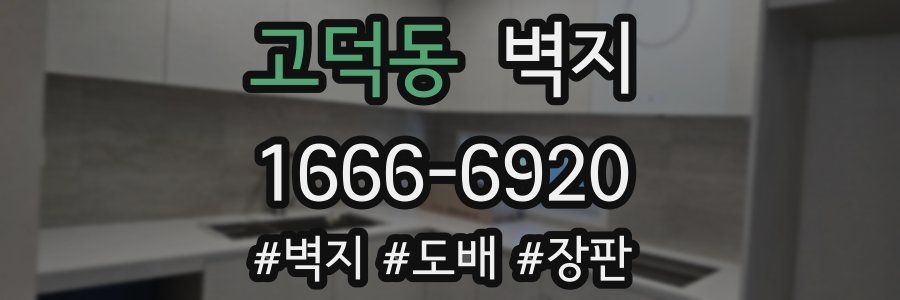 고덕동 벽지