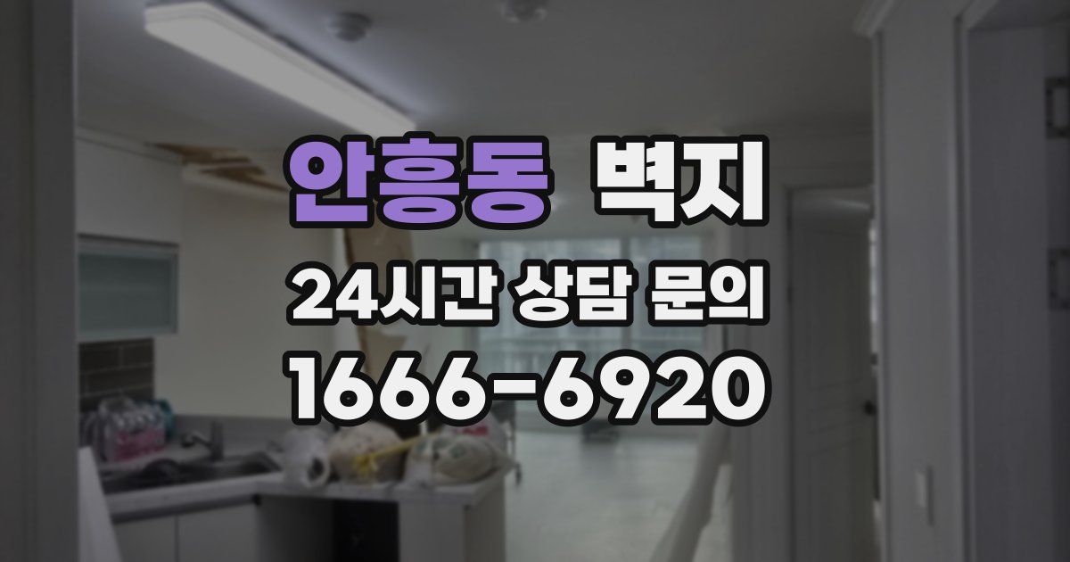 안흥동 벽지