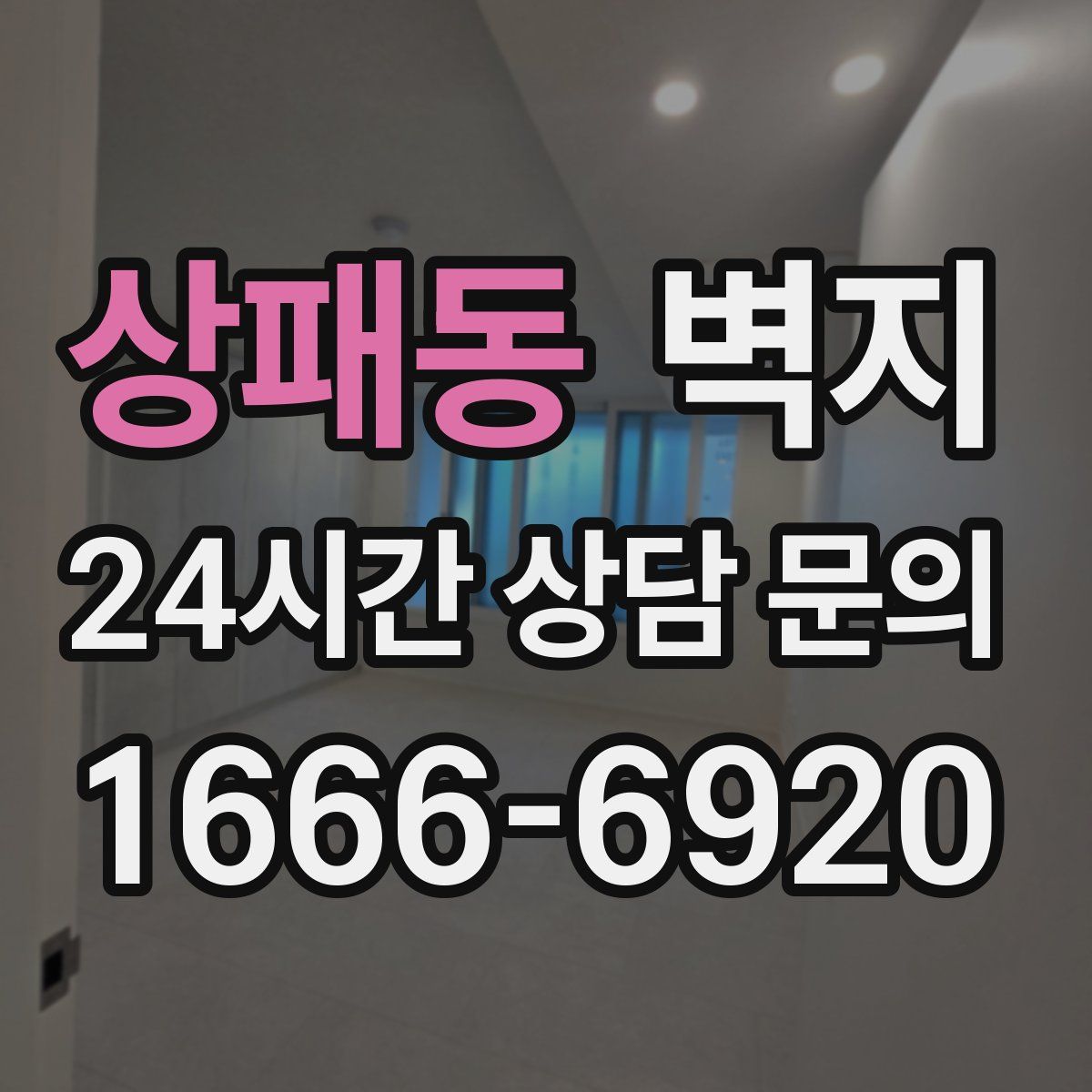 상패동 벽지