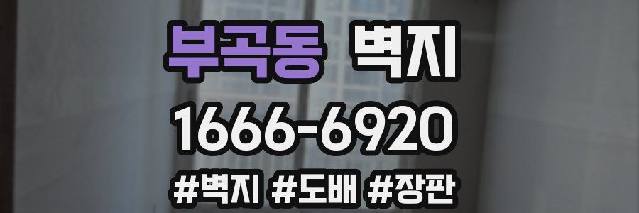 부곡동 벽지