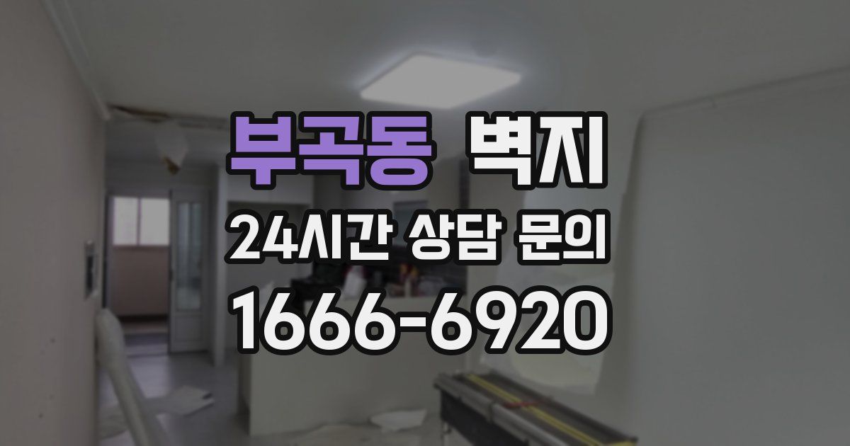 부곡동 벽지