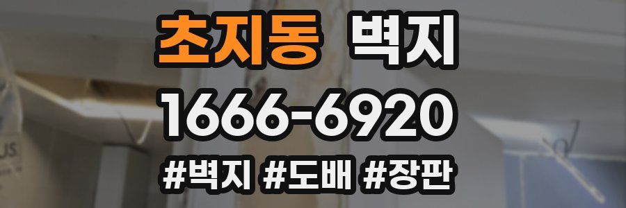 초지동 벽지