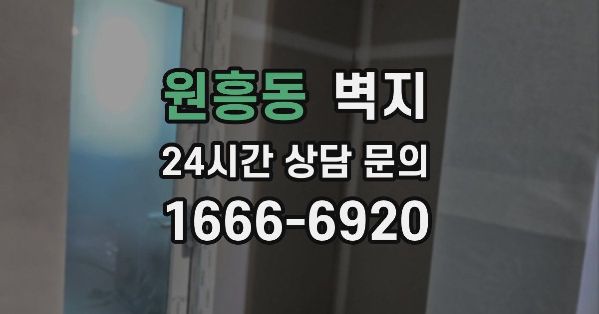 원흥동 벽지