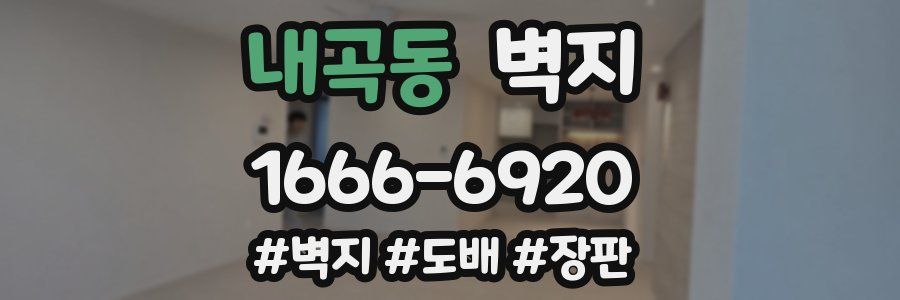 내곡동 벽지