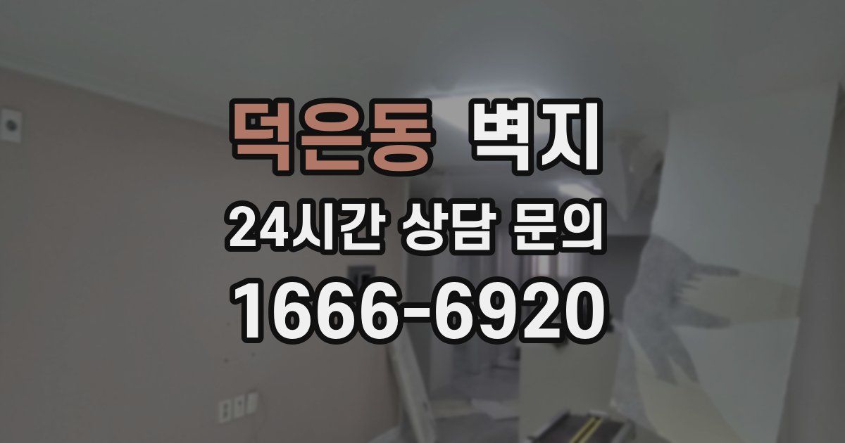 덕은동 벽지