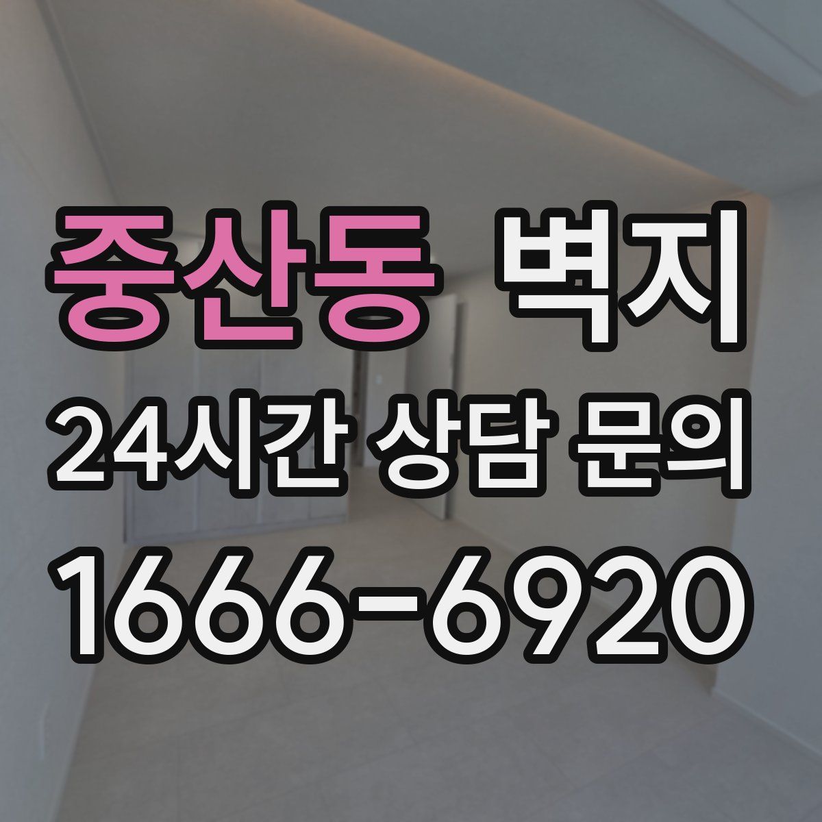 중산동 벽지