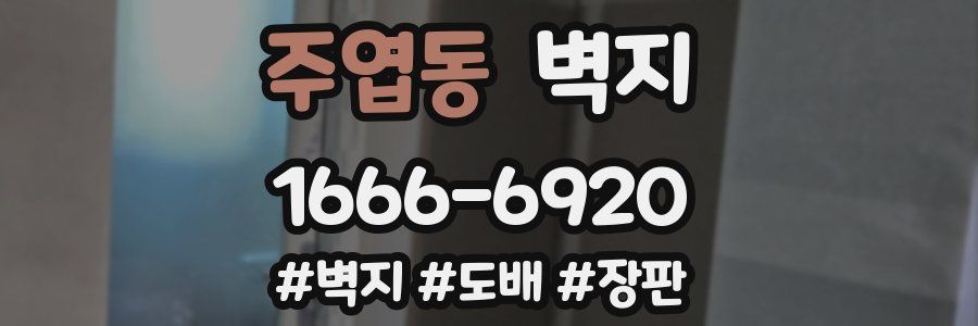 주엽동 벽지