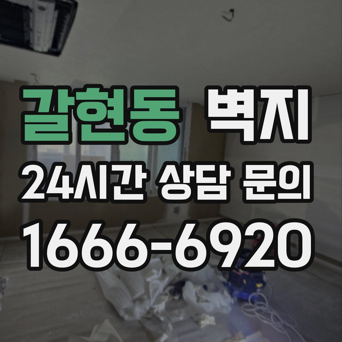 갈현동 벽지