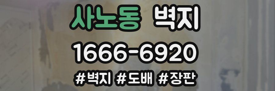 사노동 벽지