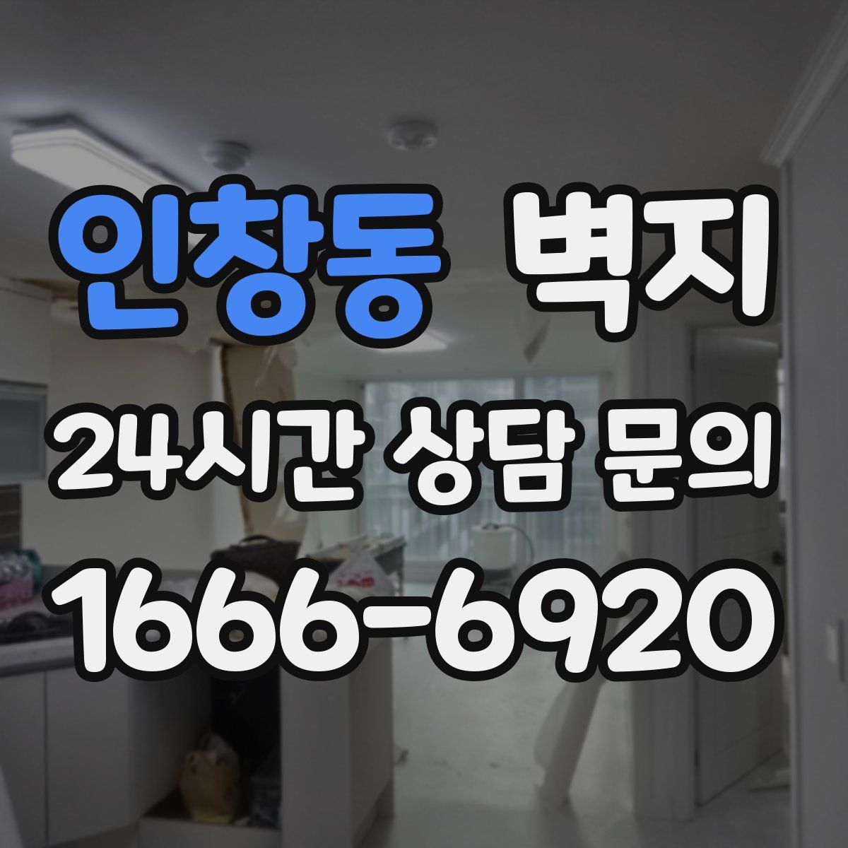인창동 벽지