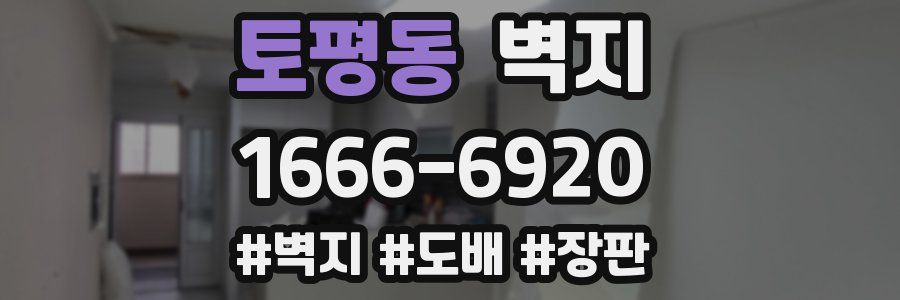 토평동 벽지