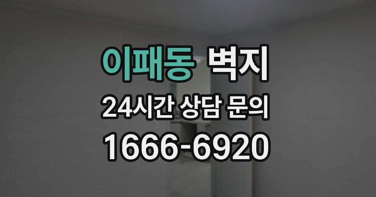 이패동 벽지