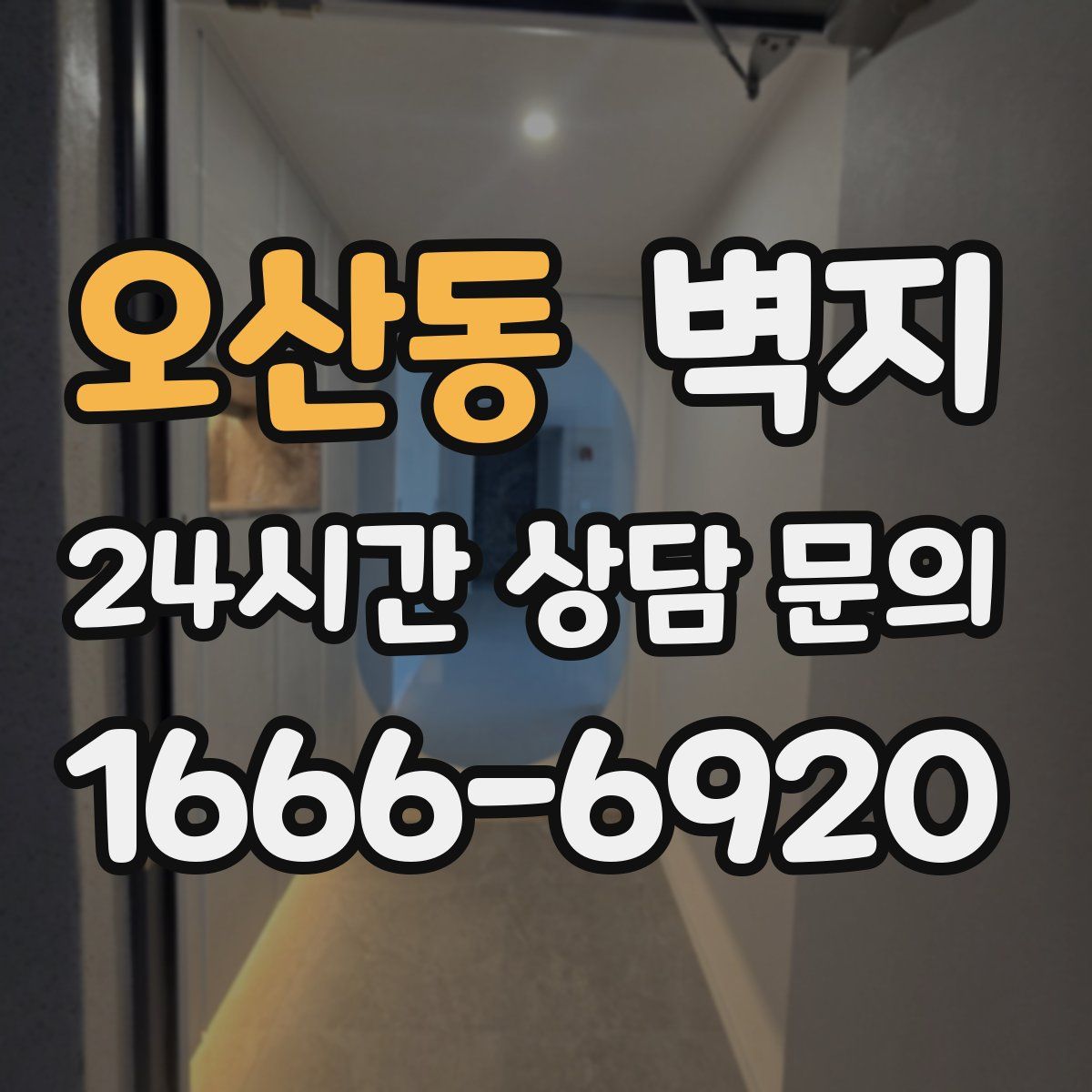 오산동 벽지