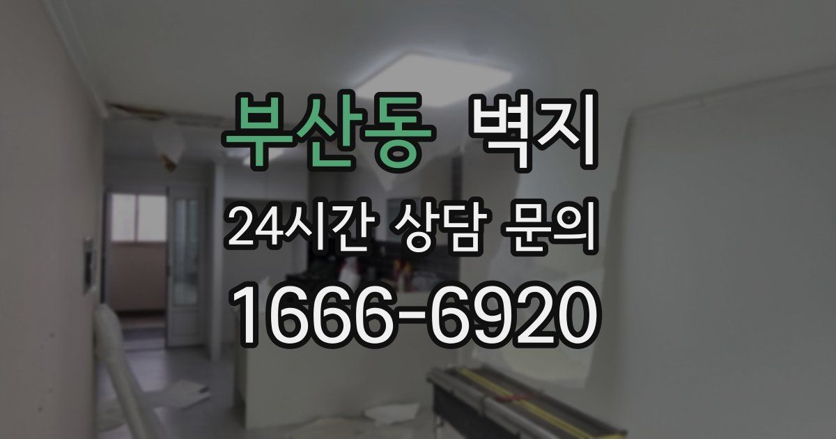 부산동 벽지