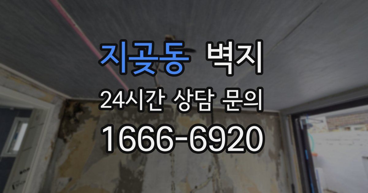 지곶동 벽지