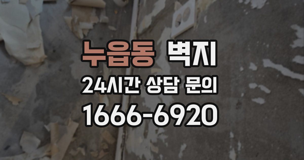 누읍동 벽지