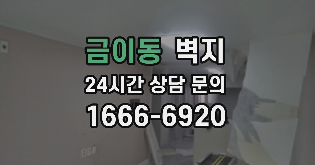 금이동 벽지