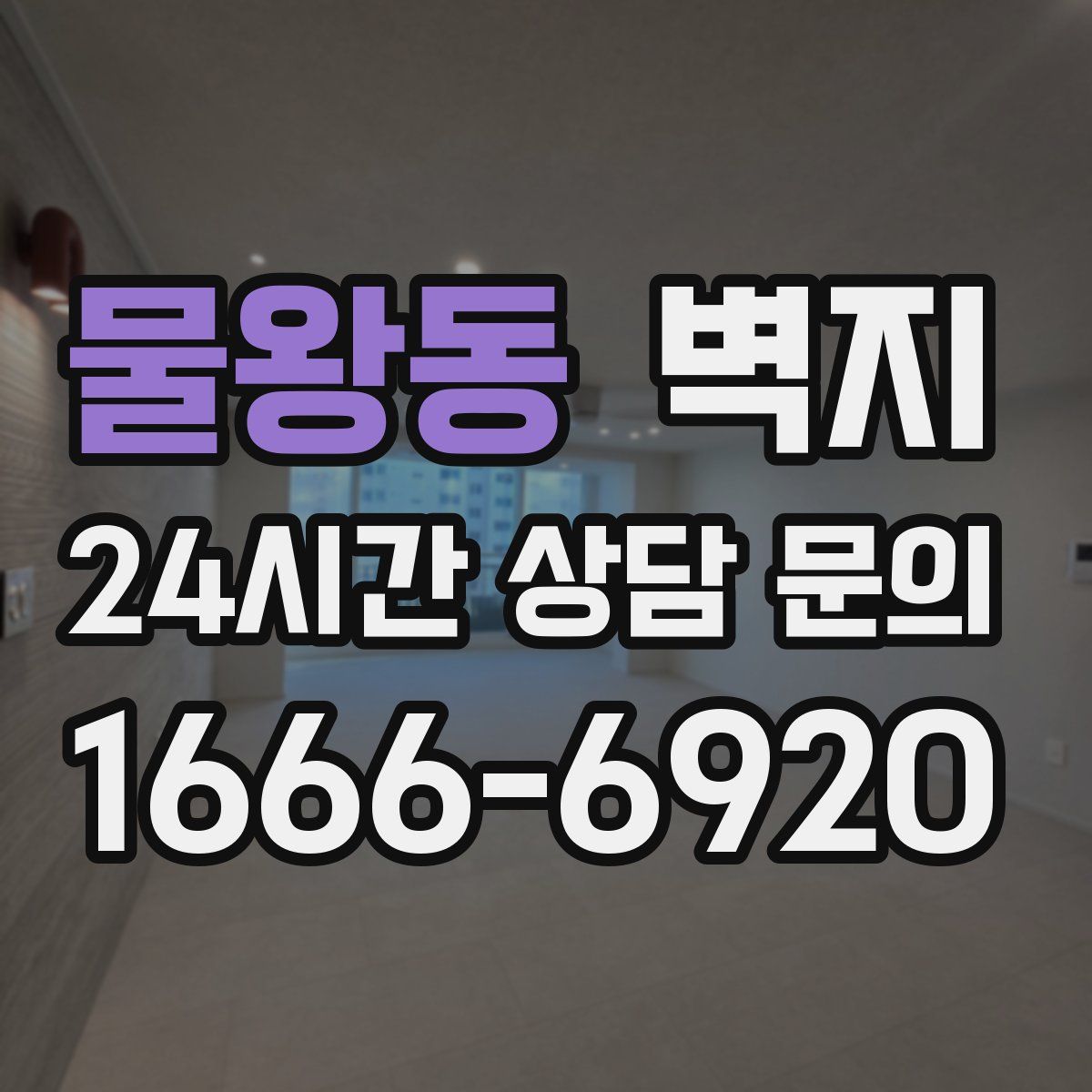 물왕동 벽지