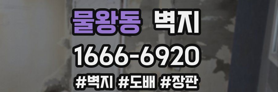 물왕동 벽지