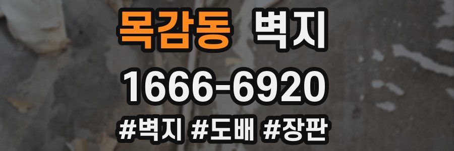 목감동 벽지
