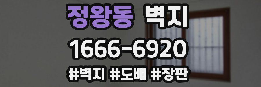 정왕동 벽지