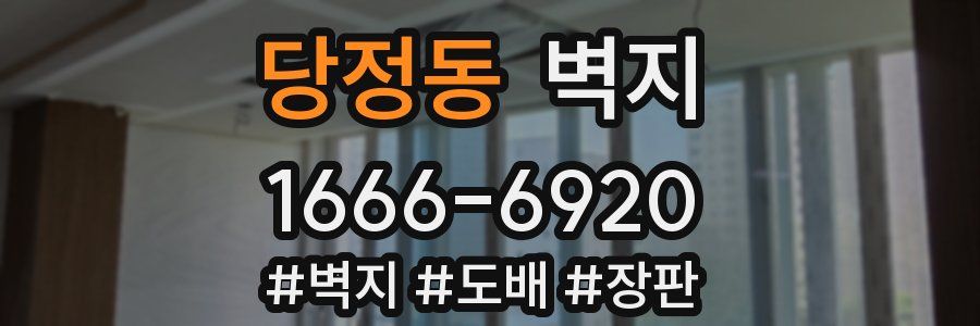 당정동 벽지