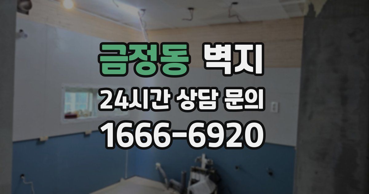 금정동 벽지