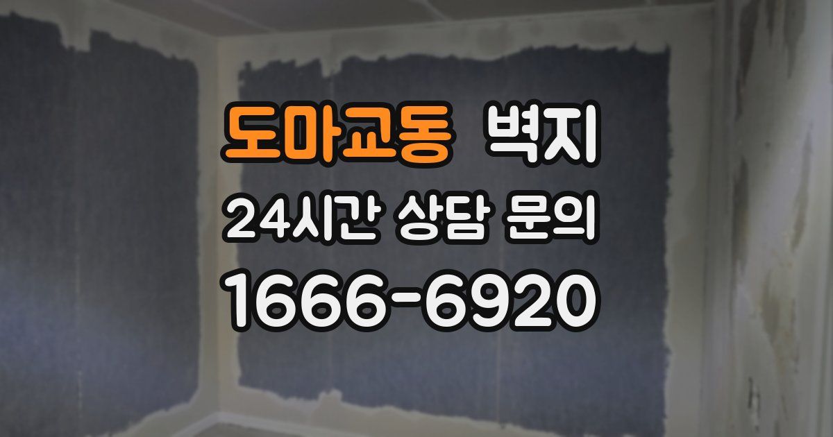 도마교동 벽지