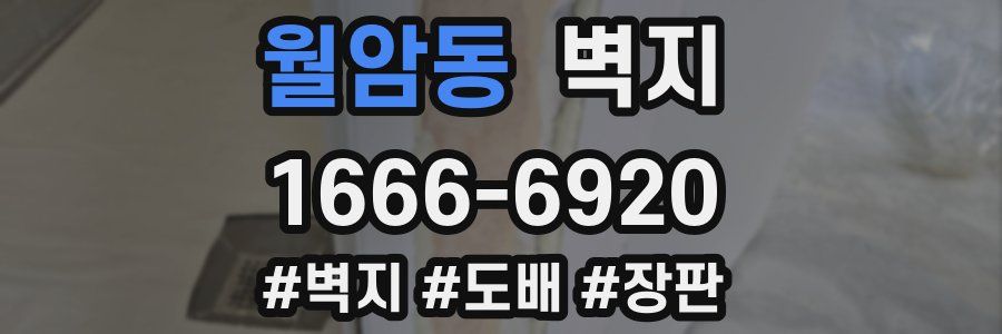 월암동 벽지