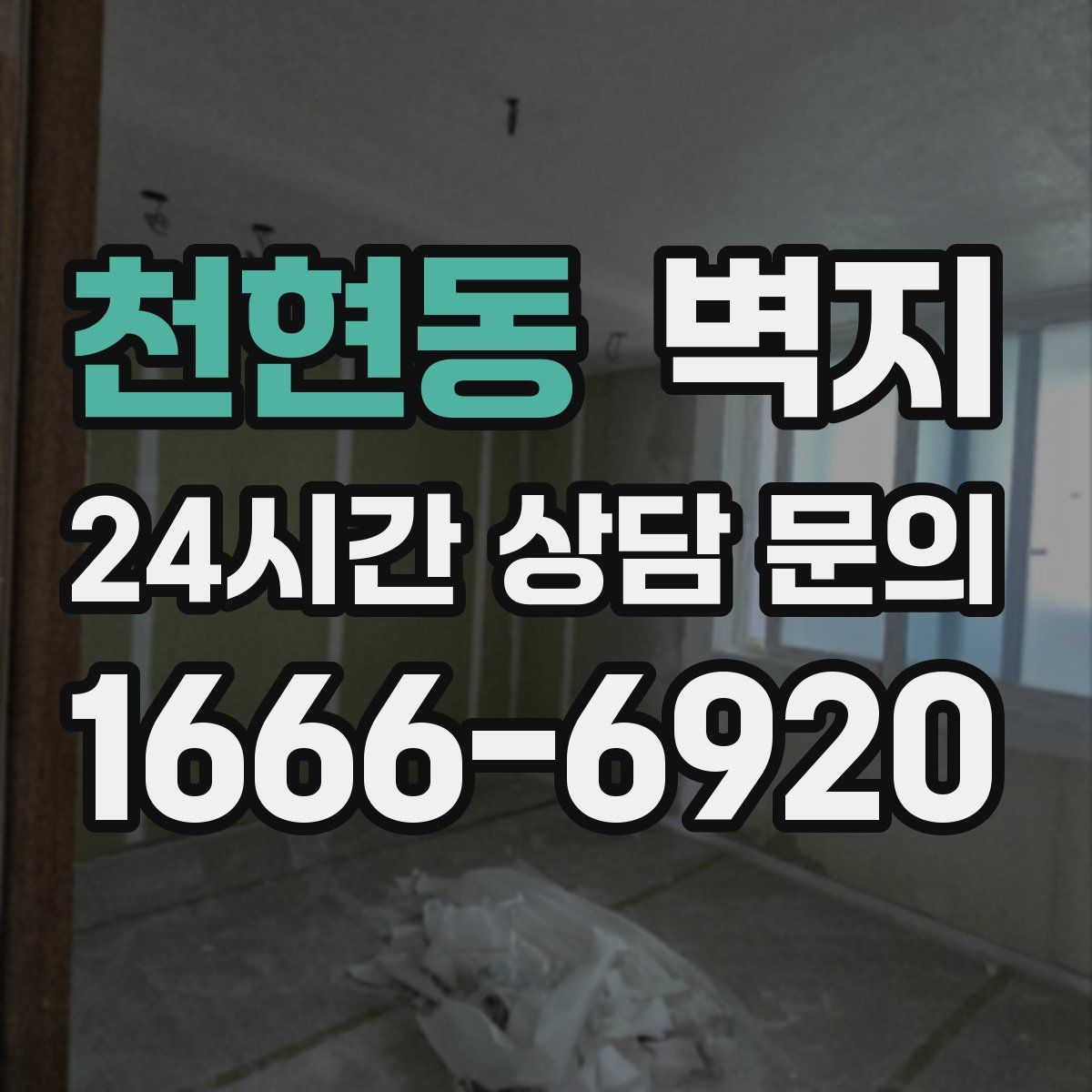 천현동 벽지