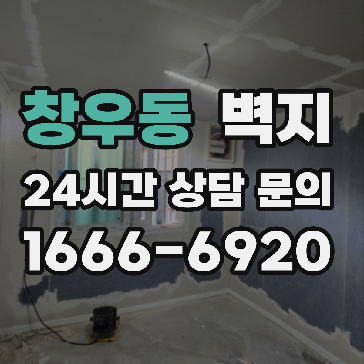 창우동 벽지