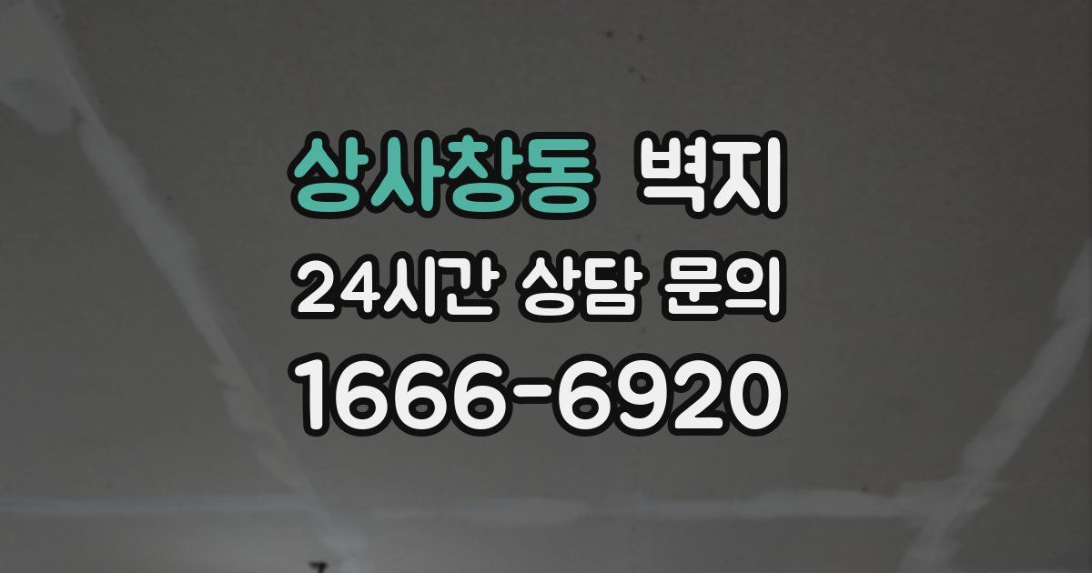 상사창동 벽지