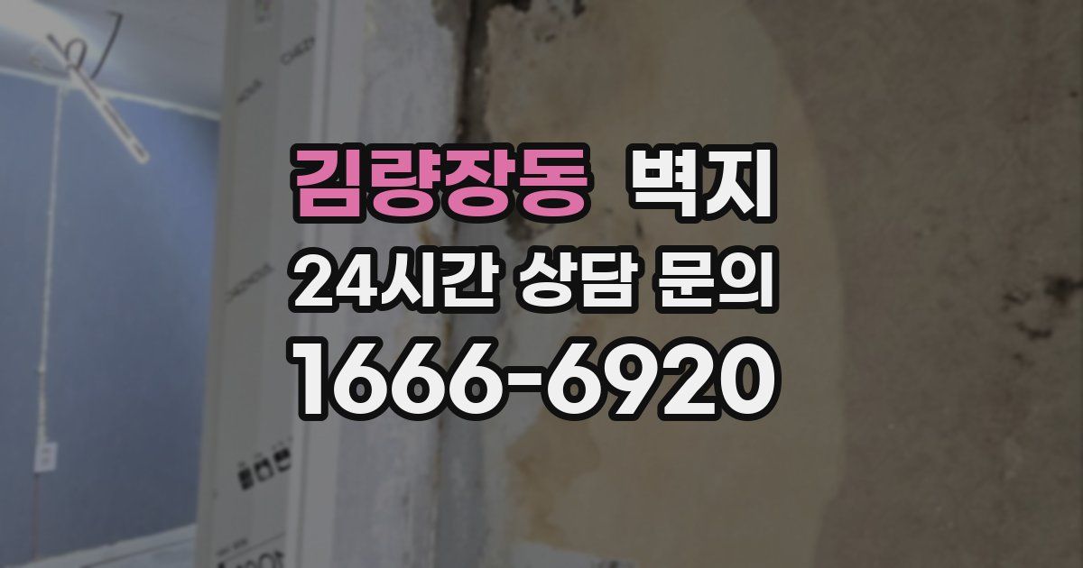 김량장동 벽지