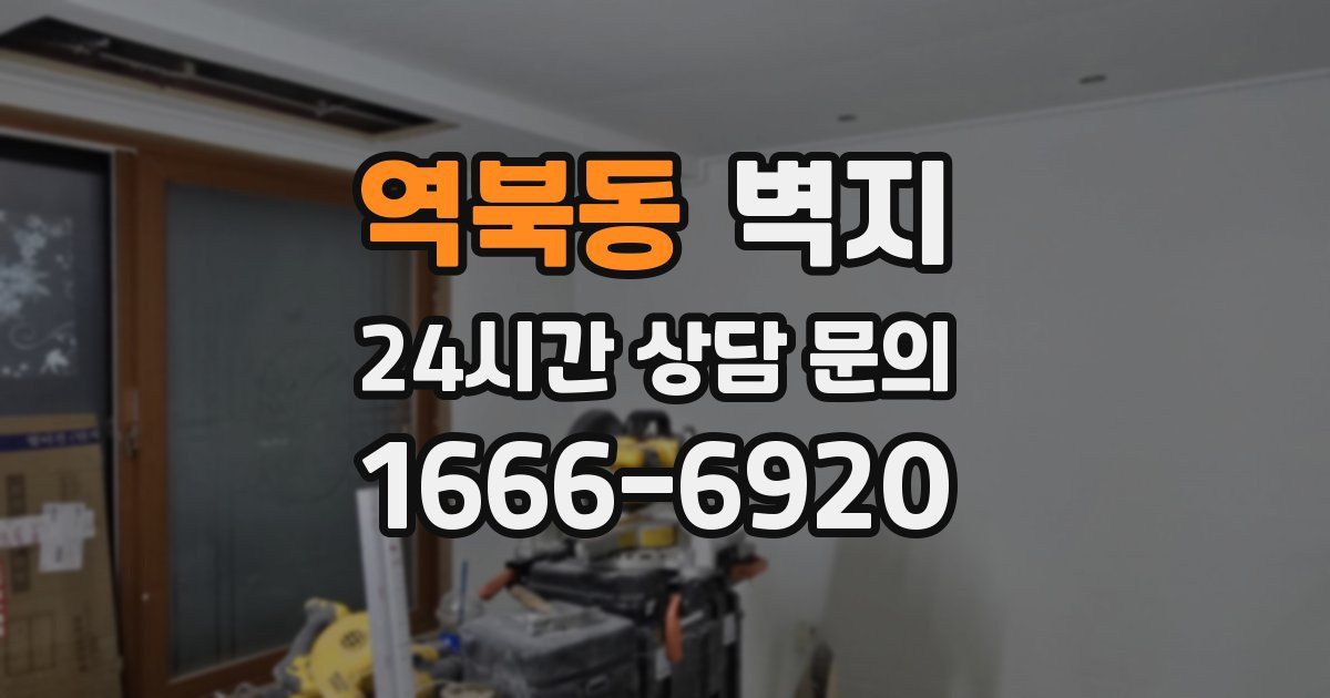 역북동 벽지