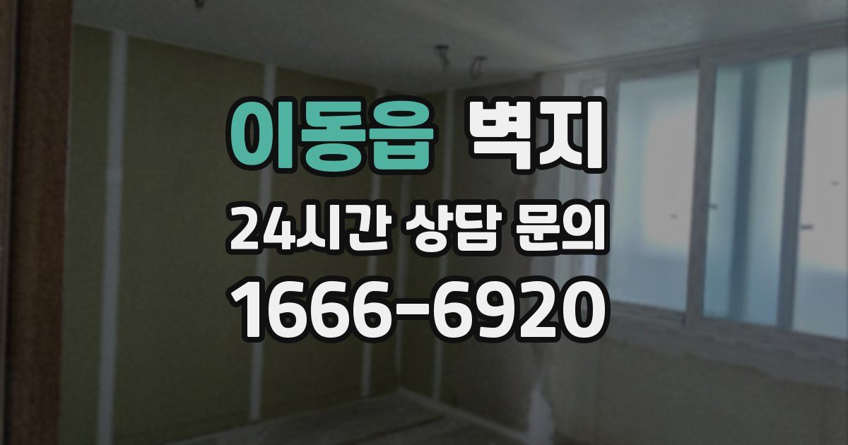 이동읍 벽지