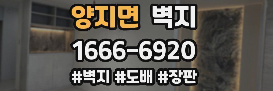 양지면 벽지