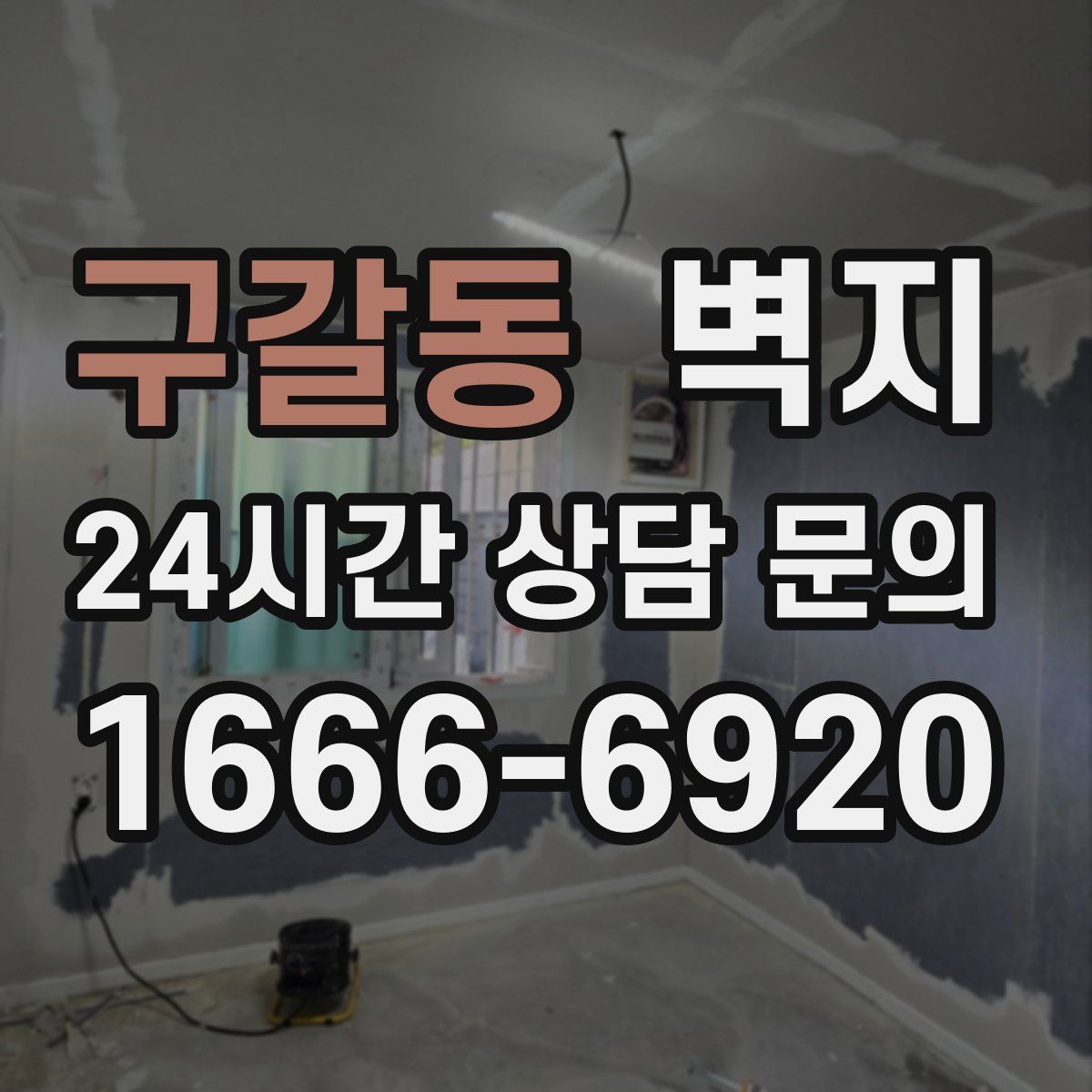 구갈동 벽지