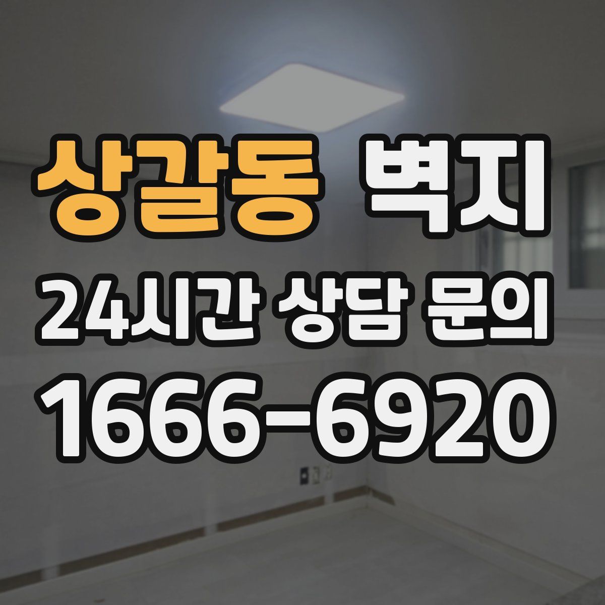 상갈동 벽지