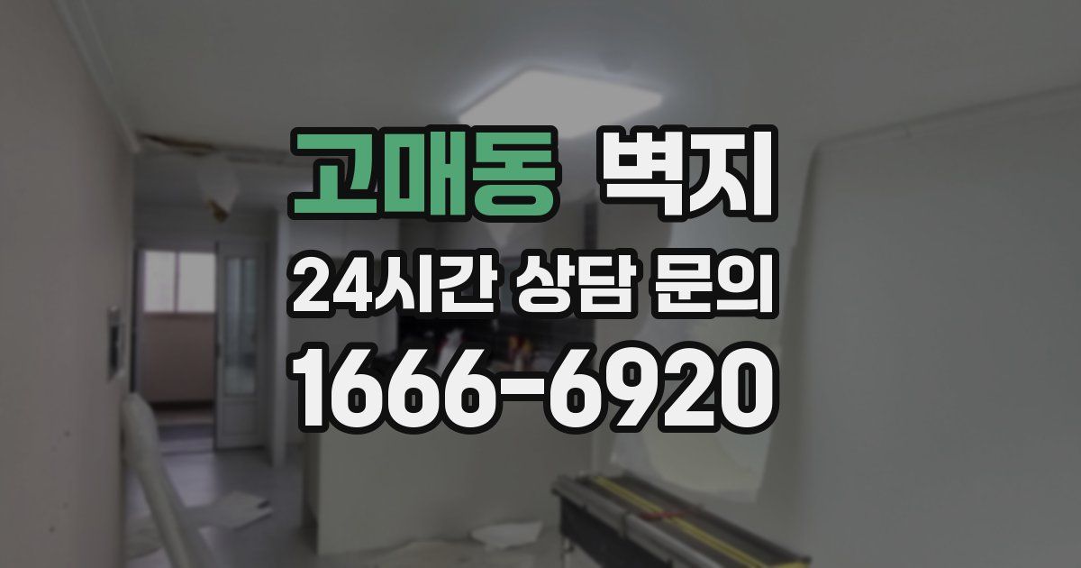 고매동 벽지