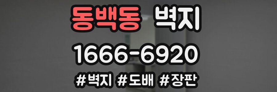 동백동 벽지