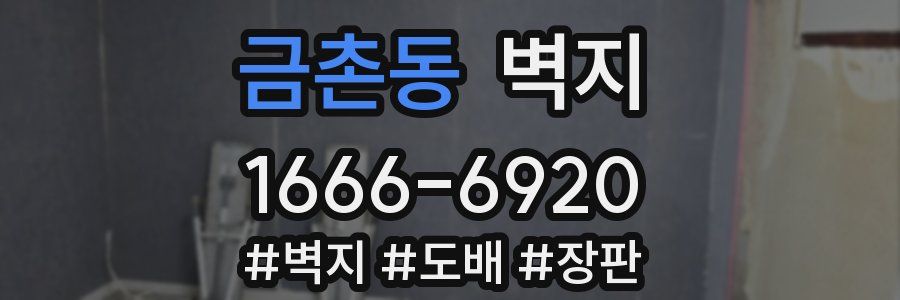 금촌동 벽지