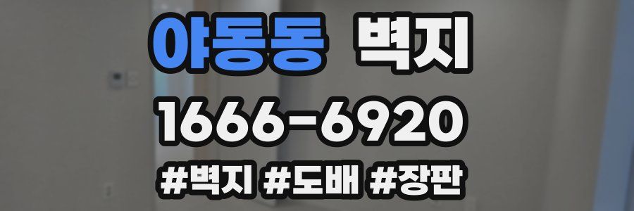 야동동 벽지
