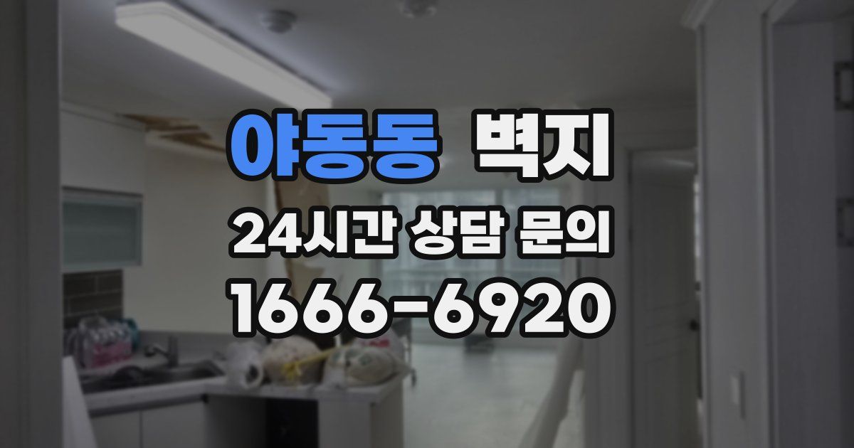 야동동 벽지